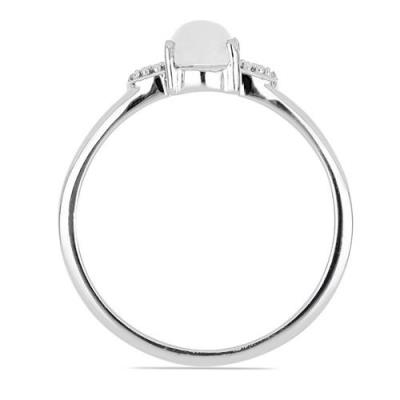 BUY STERLING SILVER REAL RAINBOW MOONSTONE GEMSTONE RING